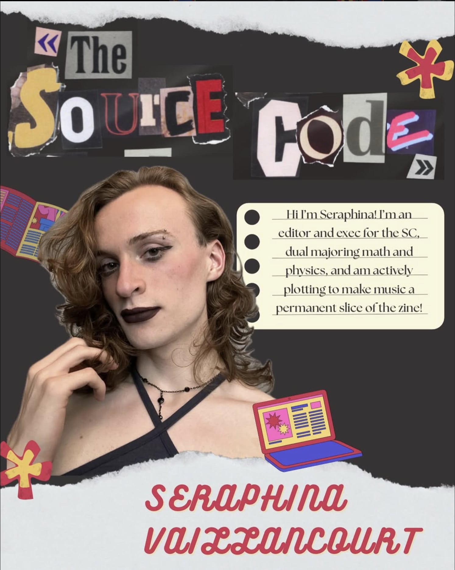 Editor Seraphina Vaillancourt